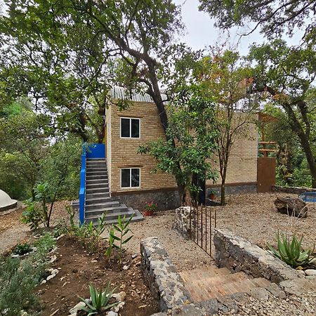 La Cabana Azul Al Fondo Del Bosque De Tepoztlan Ngoại thất bức ảnh