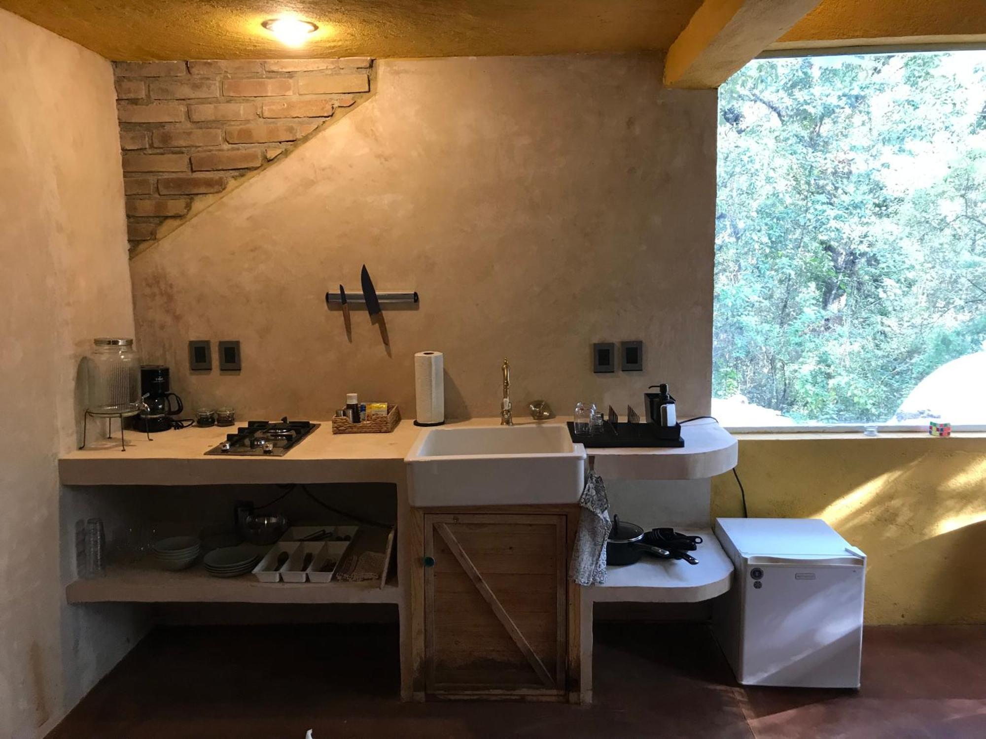 La Cabana Azul Al Fondo Del Bosque De Tepoztlan Ngoại thất bức ảnh